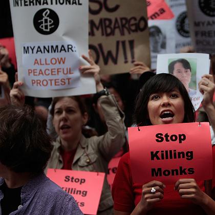 , Free Burma! – Eine nur FAST satirische Sichtweise.