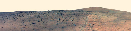 , Mars macht immer noch mobil, Landschaft schöner als Gelsenkirchen