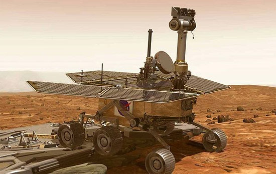 , Mars macht immer noch mobil, Landschaft schöner als Gelsenkirchen