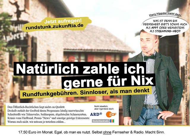 , Plakatwerbung mit dem Dampfhammer? &#8211; Na, gerne doch!