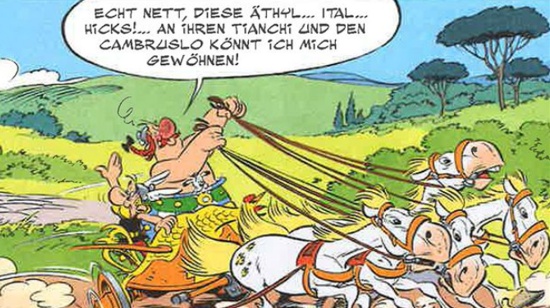 , &#8222;Asterix in Italien&#8220; &#8211; Band 37 &#8211; Die Kritik zum Weiterfahren