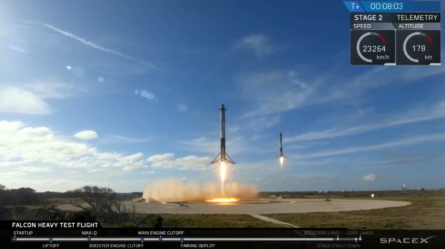 , SpaceX Falcon Heavy Live-Stream &#038; Countdown